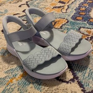Skechers Slip-Ins Sandals in Light Blue
